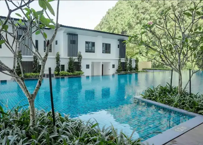 Hotspring Suite 1610 @ Sunway Onsen Neighbour Of Lost World Of Tambun With Theme Park View For 8 Pax